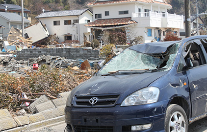 地震（自然災害）による損害