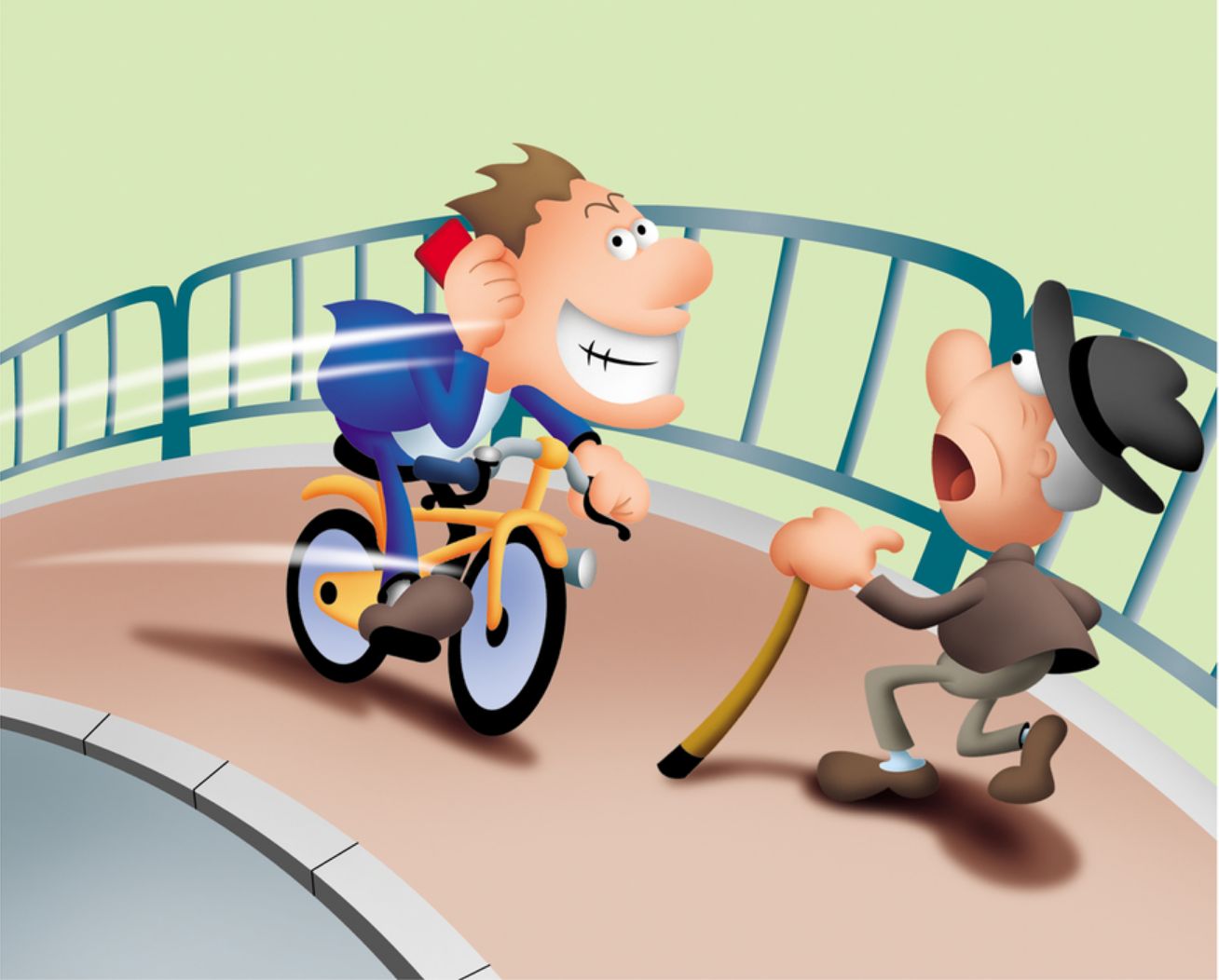 6. イヤホン等を使用しながら運転をしてはいけない！