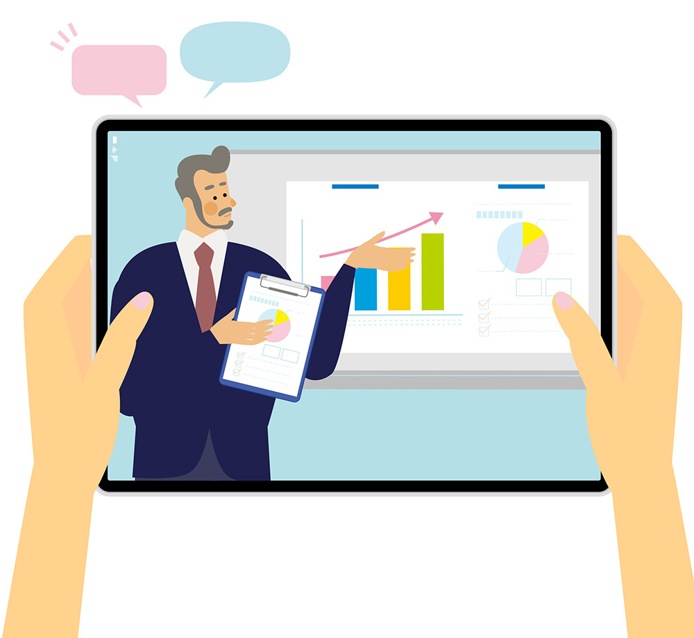 必要な資料などはすぐに画面共有で見せてもらえたので、オンライン相談でも内容が分かりにくいといった事はありませんでした。