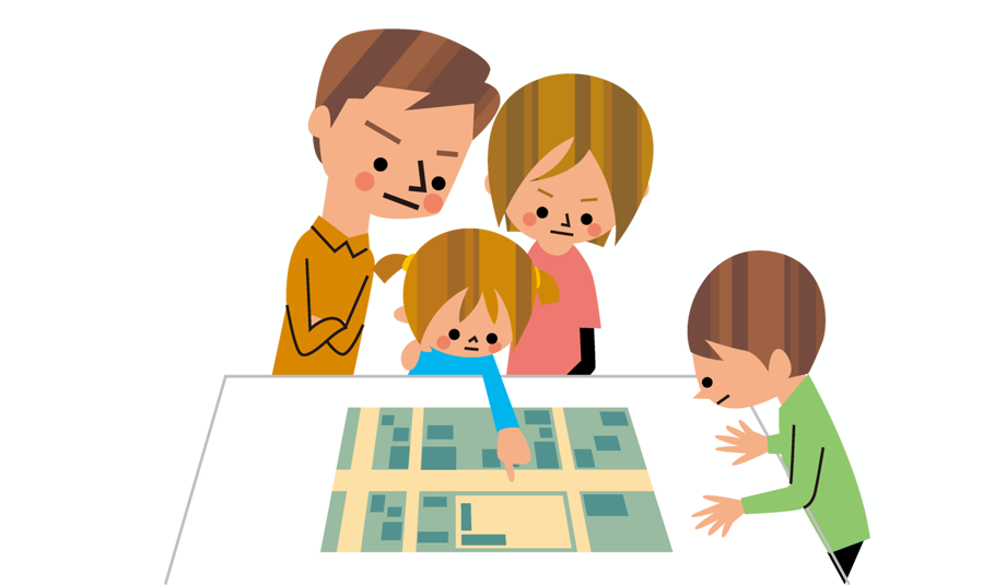 地震が起こった際に取るべき行動をシミュレーション