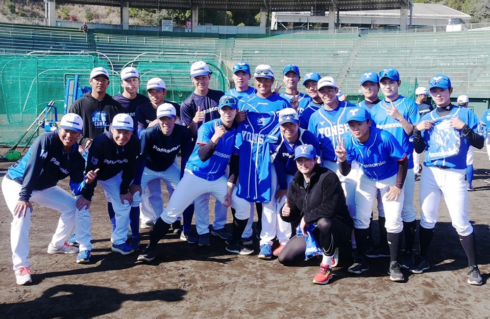 両ピッチャー陣が集合