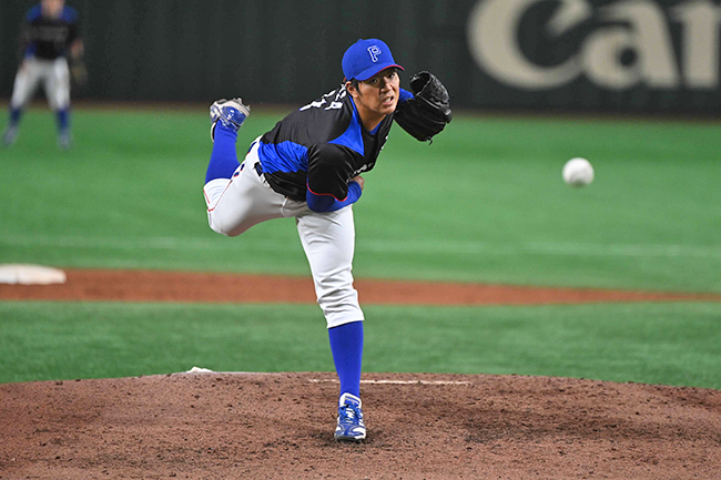 画像：與座選手