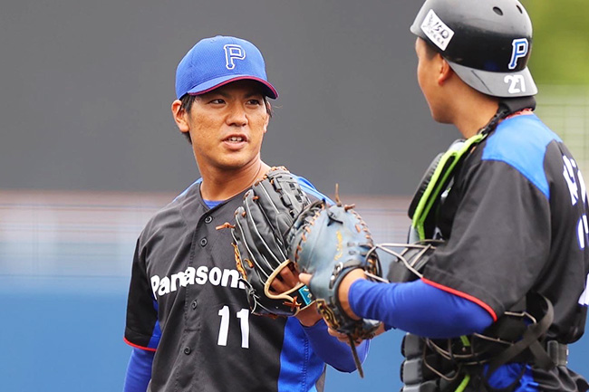 画像：與座選手