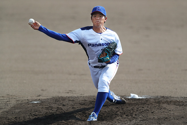 画像：與座選手