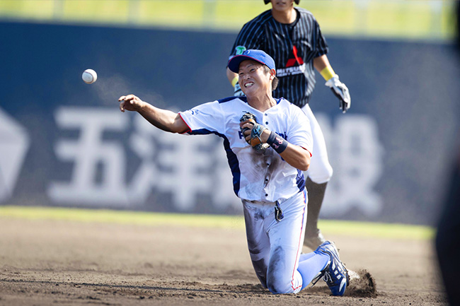 画像：横田選手