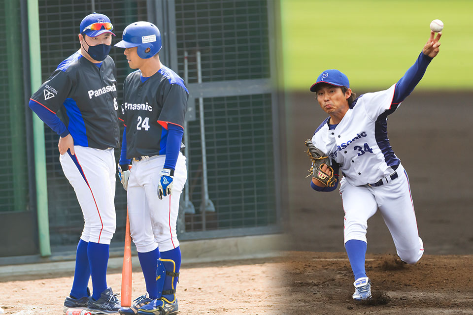 画像：小峰選手、榎本選手