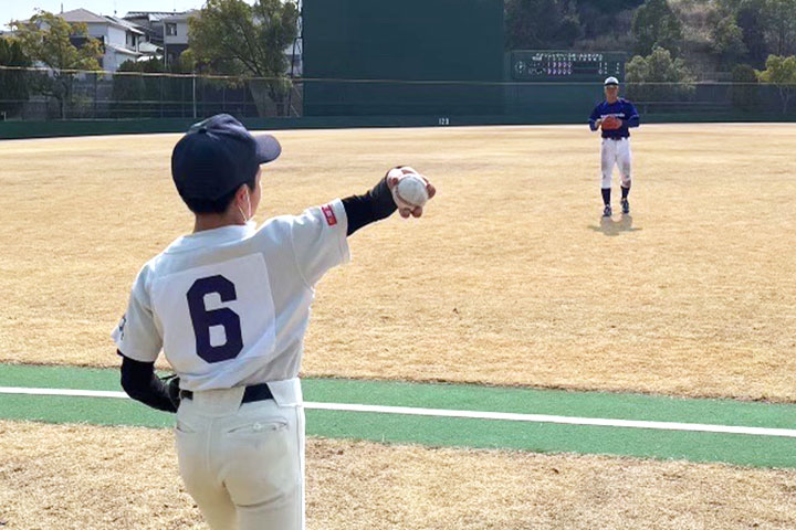 画像：キャッチボール