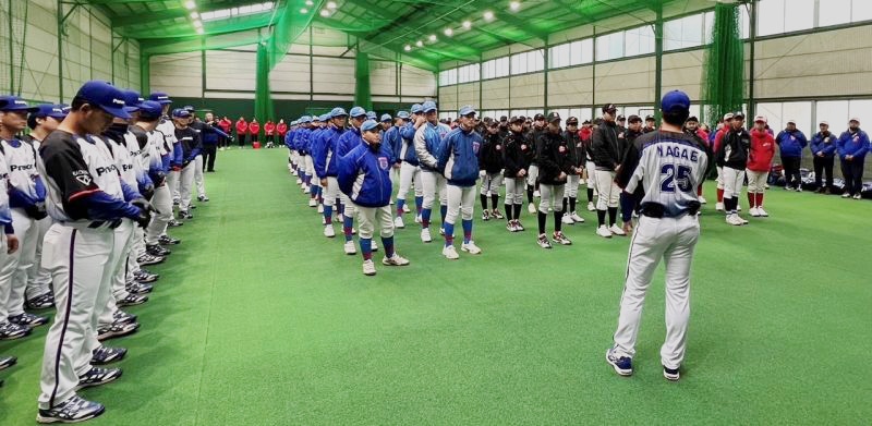 永江大樹キャプテンが挨拶