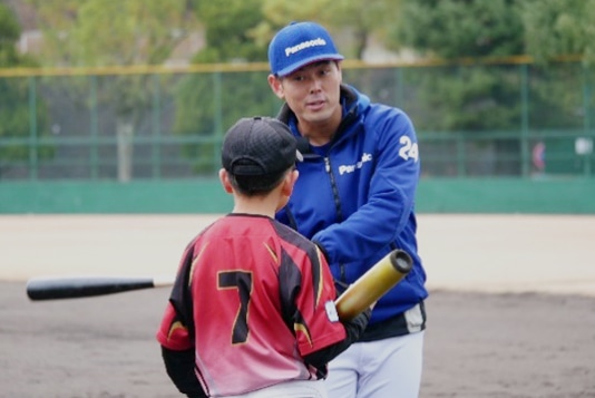 野球教室の様子2