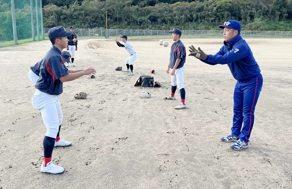 写真：野球体験教室の様子⑤