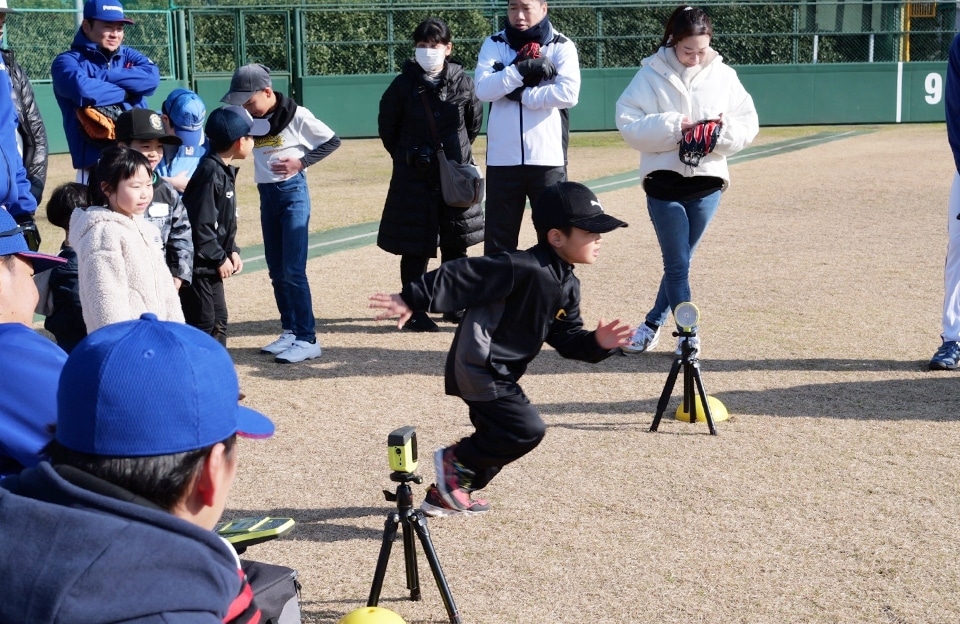子どもLOBBY主催野球教室の様子 その3