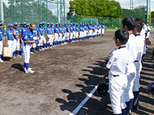 少年野球＆食育教室2014 開催