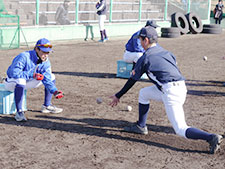 画像：冬場のトレーニング2