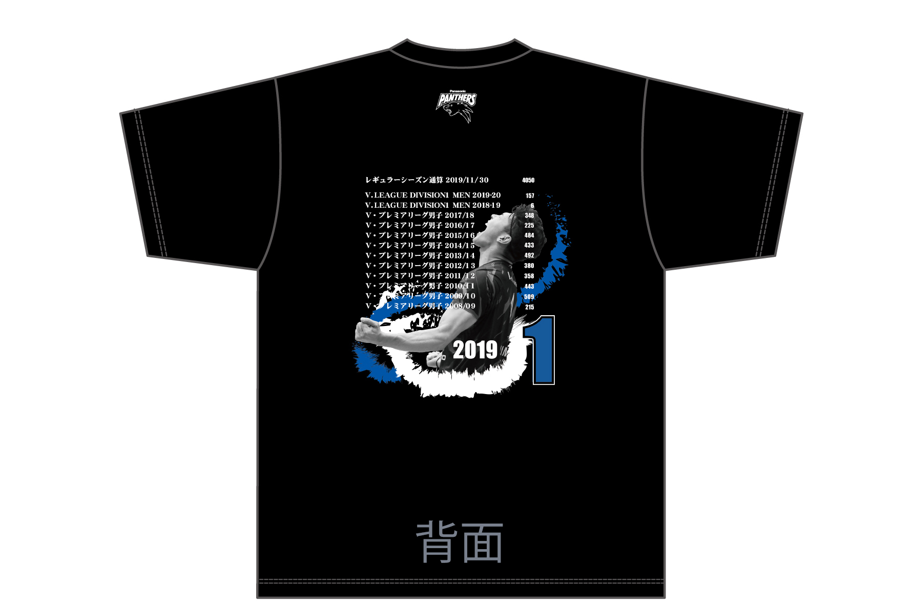 12月14日 清水選手日本記録記念tシャツを限定販売します お知らせ バレーボール パナソニック スポーツ Panasonic