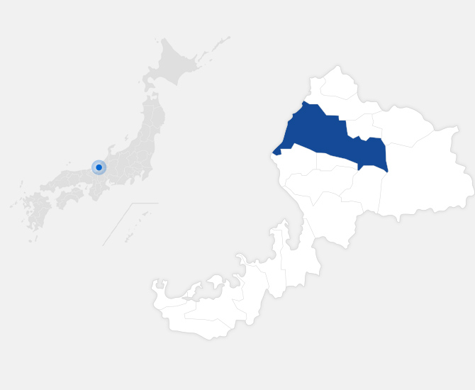 福井市の地図