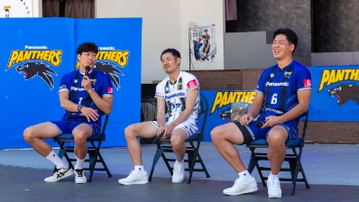 写真：清水選手、永野選手、白澤選手