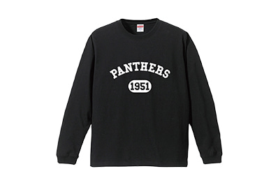 2023-24パンサーズロングTシャツ：ブラック
