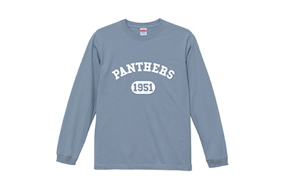 2023-24パンサーズロングTシャツ：ブルー