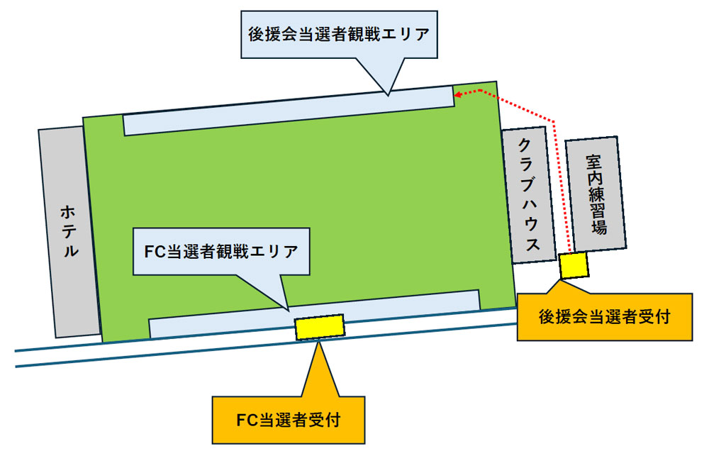 観戦エリアの画像