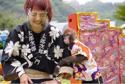 さる軍団のメンバーである「ゆりありく」