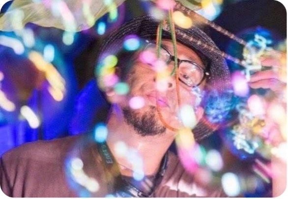 画像：バブルアーティスト「Onchi」によるパフォーマンス