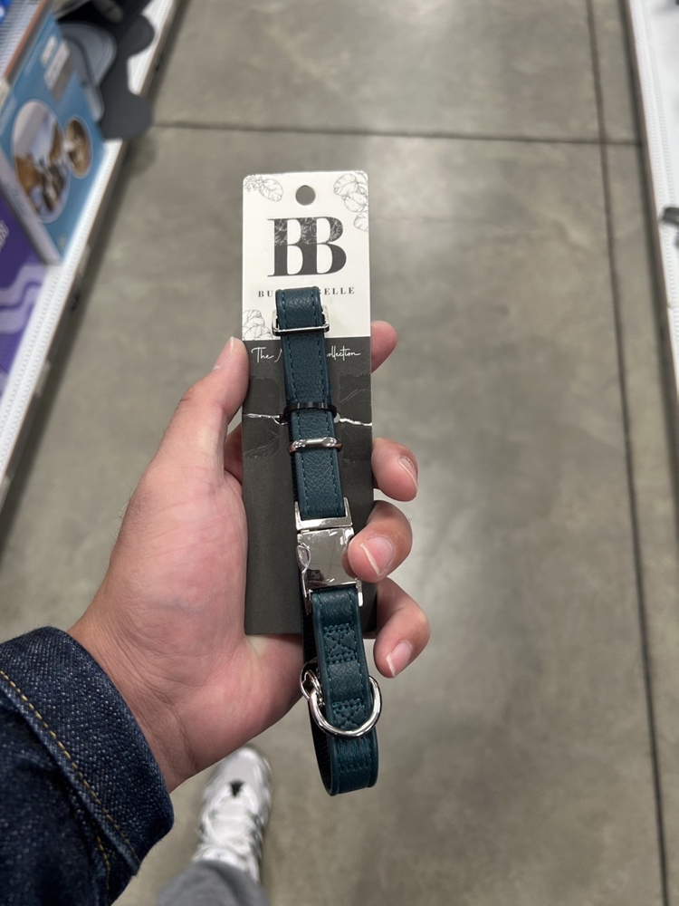 画像：愛犬用の大人っぽい首輪