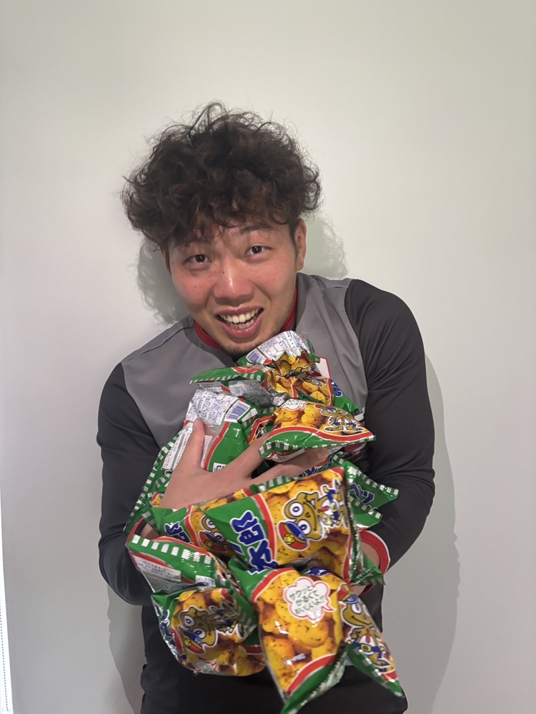 ハウスメイトに少しお裾分けしました。