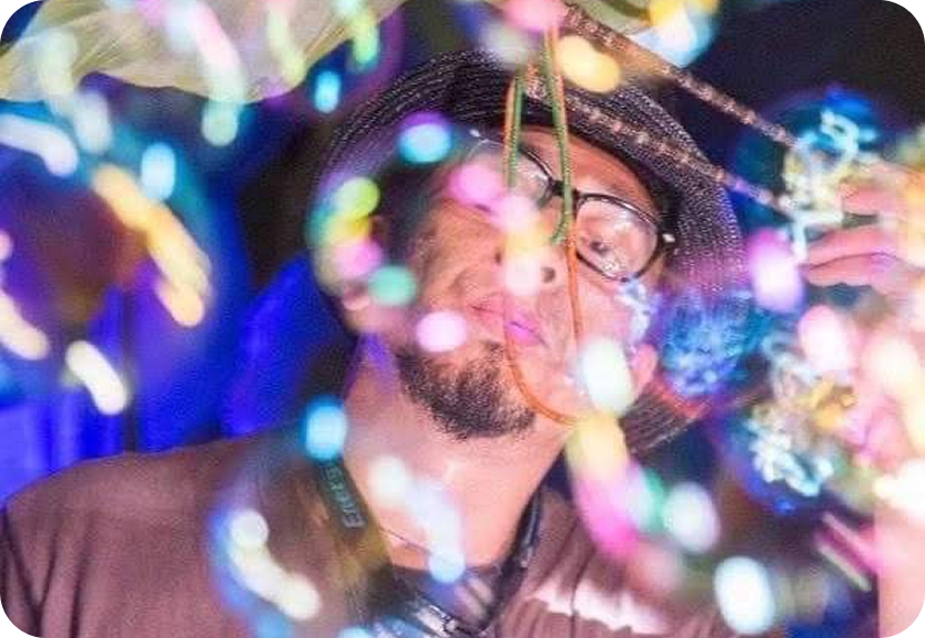 バルブアーティスト「Onchi」によるパフォーマンス